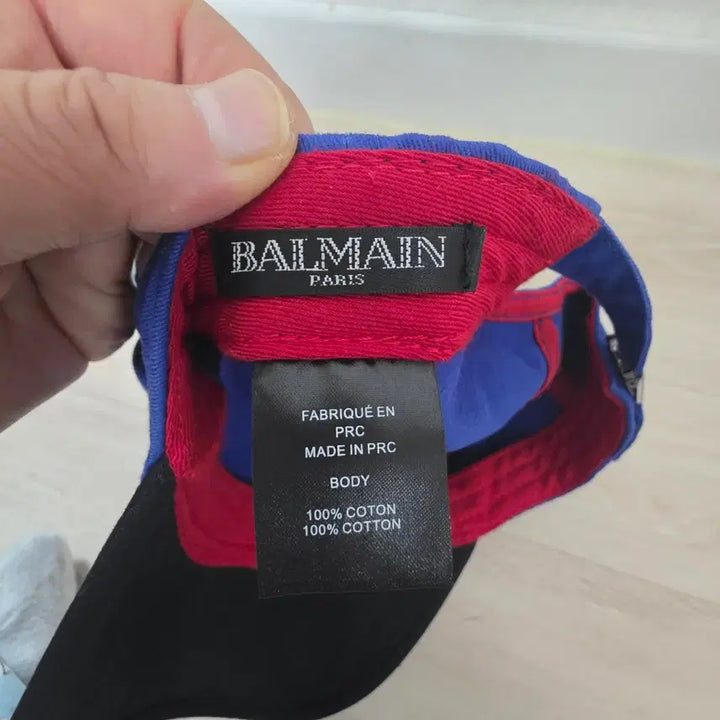 [BUNJANG] Balmain Ball Cap / 발망 볼캡 블루/블랙,