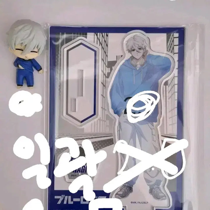 [SOLD OUT] 2.2 입니다))블루록 나기 아크릴 나기 가챠