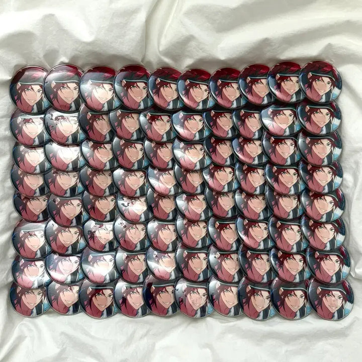 [BUNJANG] Ensemble Stars Ritsu Sakuma Ita Bag Can Badges Bundle Set / 앙스타 린네 이타백 캔뱃지 80개 일괄