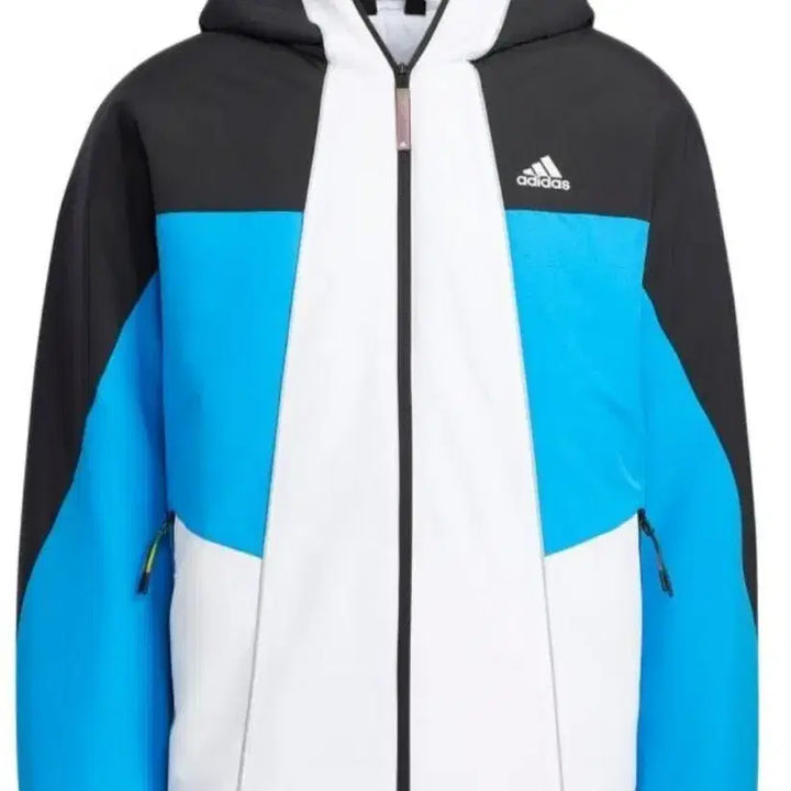 [BUNJANG] Adidas Jacket (White/Blue/Black) XL / 아디다스해외직구자켓 완전새상품 (흰하검)XL