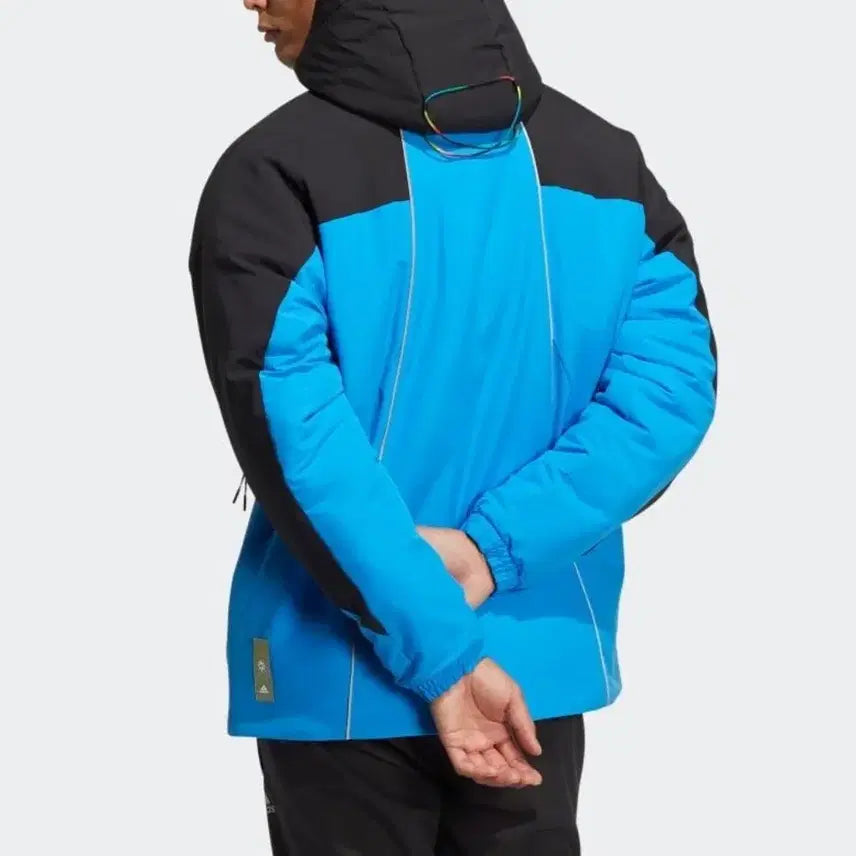 [BUNJANG] Adidas Jacket (White/Blue/Black) XL / 아디다스해외직구자켓 완전새상품 (흰하검)XL