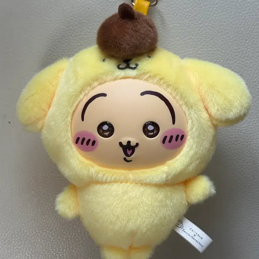 [SOLD OUT] 치이카와 산리오 우사기 키라메코 폼폼푸린 인형 키링