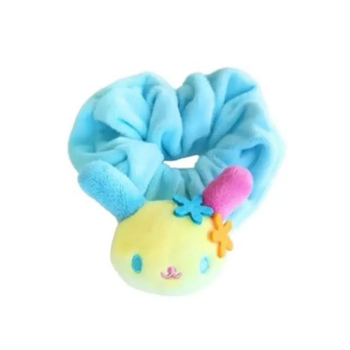 [BUNJANG] Sanrio Usahana Scrunchie Hair Tie / 산리오 우사하나 곱창 머리끈 헤어 밴드
