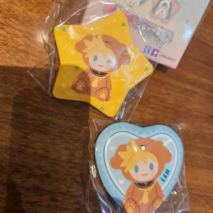 [BUNJANG] Vocaloid Animal Party Kuji Kagamine Len Can Badge Set / 보컬로이드 동물파티 쿠지 렌 캔뱃지세트