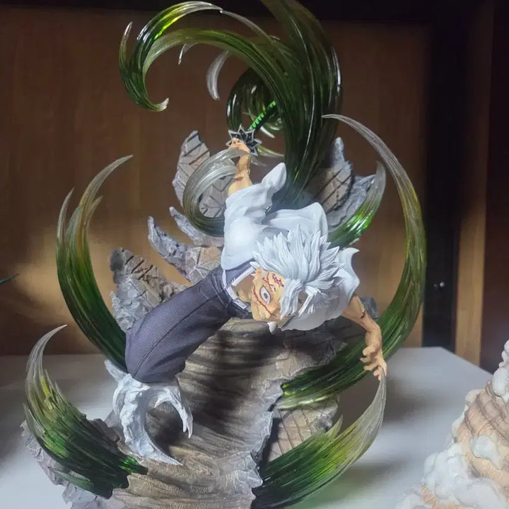 [BUNJANG] Demon Slayer Sanemi Resin Figure / 귀칼 유킹 사네미 레진 피규어