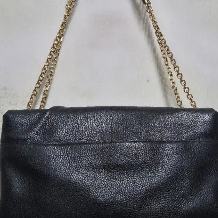[BUNJANG] MCM Black Leather Shoulder Bag / MCM 블랙 레더 숄더백 체인백
