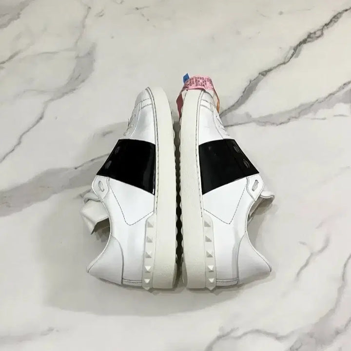 [BUNJANG] Valentino Hidden Sneaker Shoes Patent Black Full Box / 41.5 발렌티노 히든 스니커즈 신발 유광 블랙 풀박스