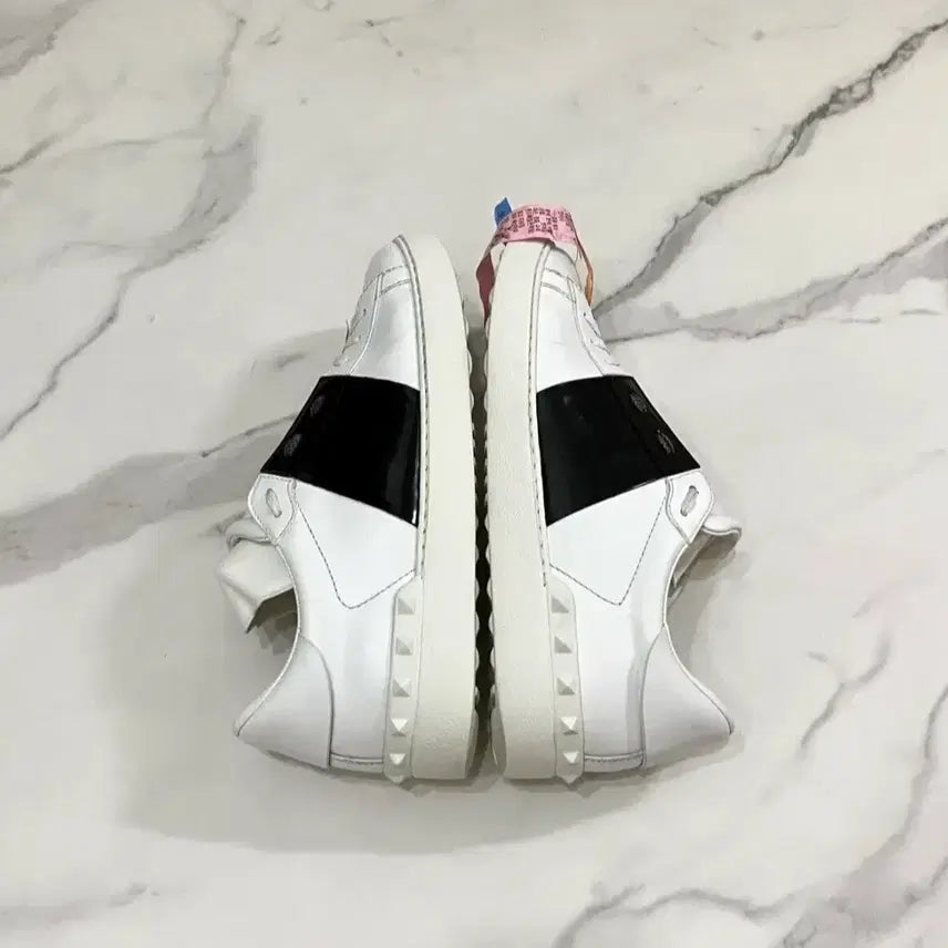 [BUNJANG] Valentino Hidden Sneaker Shoes Patent Black Full Box / 41.5 발렌티노 히든 스니커즈 신발 유광 블랙 풀박스