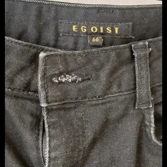 [BUNJANG] EGOIST Black Denim Pants Size 66 / EGOIST 블랙 데님 팬츠 66 사이즈