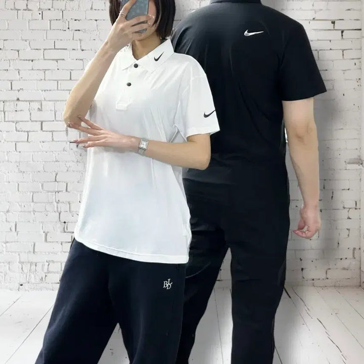 [BUNJANG] Nike Functional Four-Way Stretch Polo T-Shirt / 나이키 기능성 사방스판 카라 T