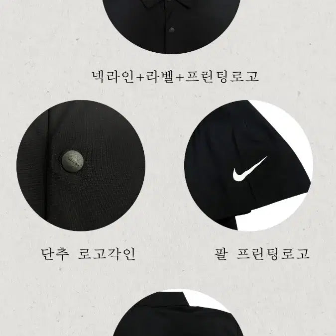 [BUNJANG] Nike Functional Four-Way Stretch Polo T-Shirt / 나이키 기능성 사방스판 카라 T