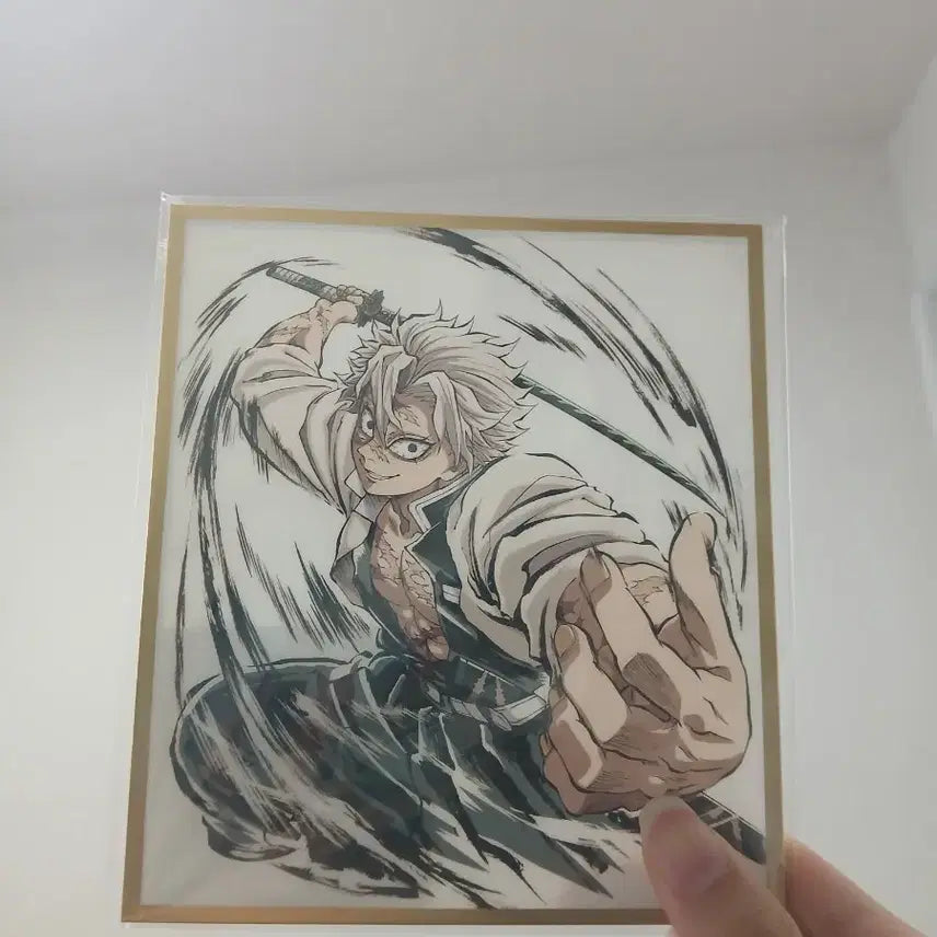 [SOLD OUT] 귀멸의칼날 시나즈가와 사네미 아크릴 색지