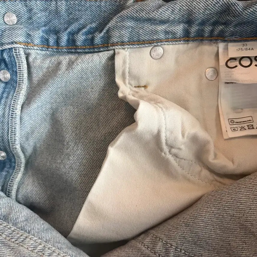 [BUNJANG] COS DOME Straight Leg Jeans - Light Blue / COS 코스 DOME 스트레이트 레그 진_연청 33