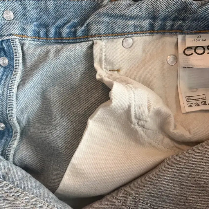 [BUNJANG] COS DOME Straight Leg Jeans - Light Blue / COS 코스 DOME 스트레이트 레그 진_연청 33