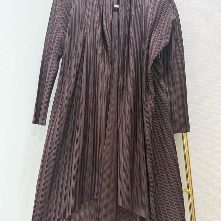 [BUNJANG] Pleats Please Brown Cardigan / 플리츠플리즈 브라운 가디건