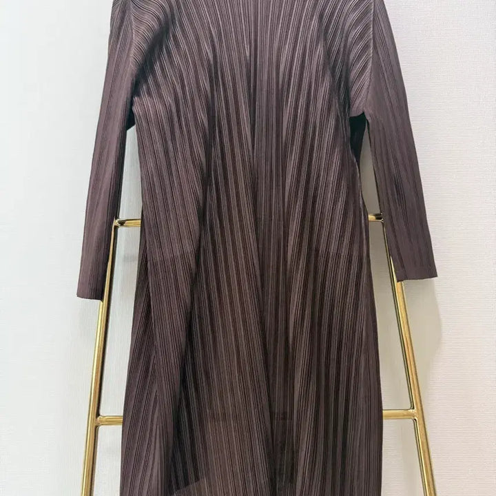 [BUNJANG] Pleats Please Brown Cardigan / 플리츠플리즈 브라운 가디건