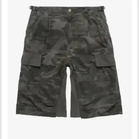 [BUNJANG] Polytelu Camo Bermuda Olive Shorts / [2,3 구매] 폴리테루 카모 버뮤다 올리브 구매