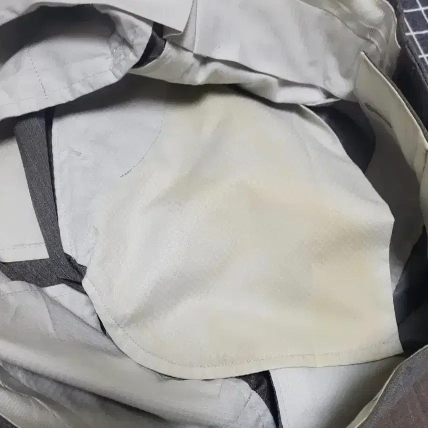 [BUNJANG] Burberry Gray Stripe Suit Set / 버버리 그레이 스트라이프 정장 세트