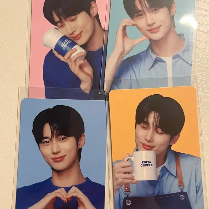 [BUNJANG] Byun Woo Seok Ediya Yumol Photocard Bundle Set / 변우석 이디야,유시몰 포카 일괄