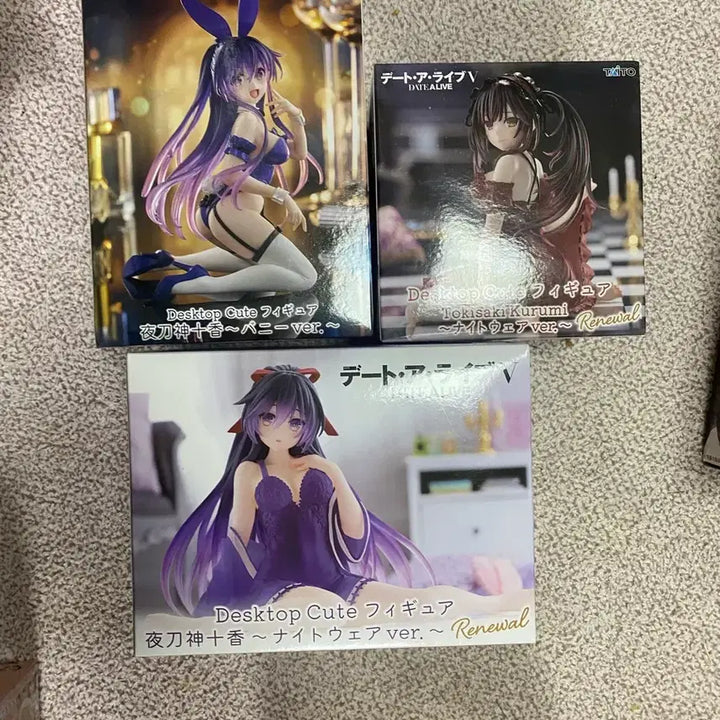 [BUNJANG] Date A Live Figure Bundle Set (3 Types) / 데이트 어 라이브 피규어 (3종) 일괄