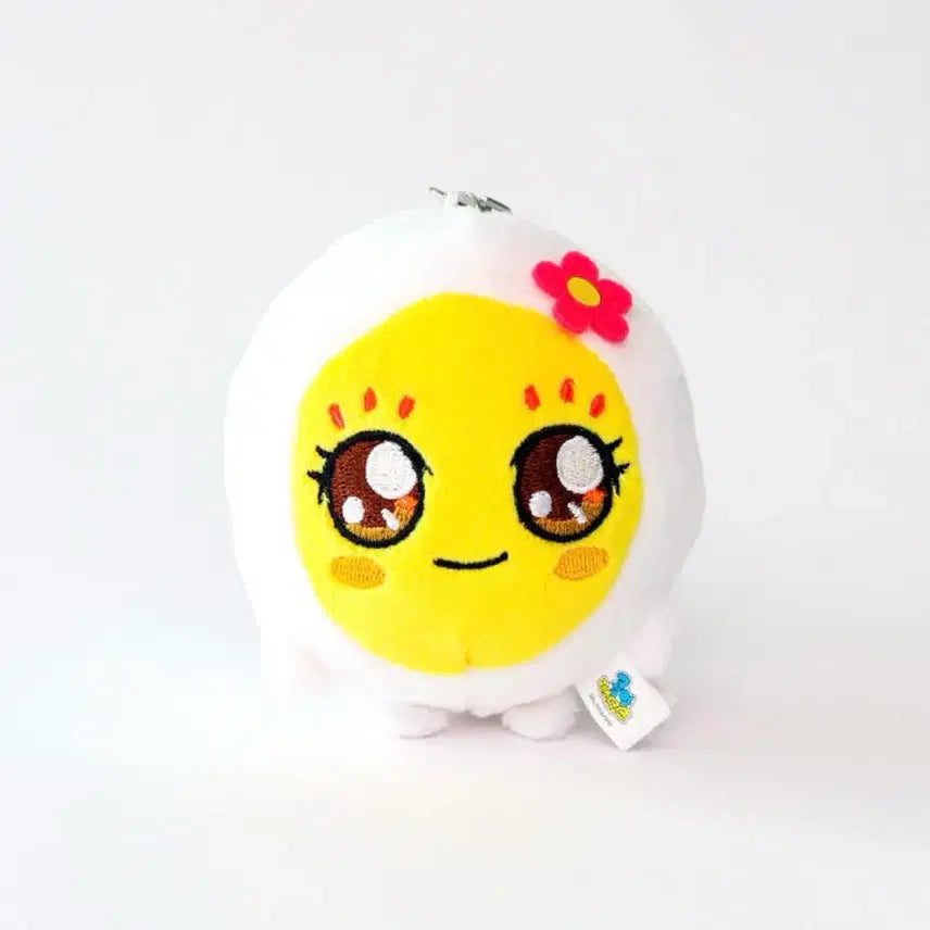 [BUNJANG] Kookyung Restaurants Egg Half-Boiled Kookyung Keyring Plush / 쿵야 레스토랑즈 반계 계란 반숙 쿵야 키링 인형