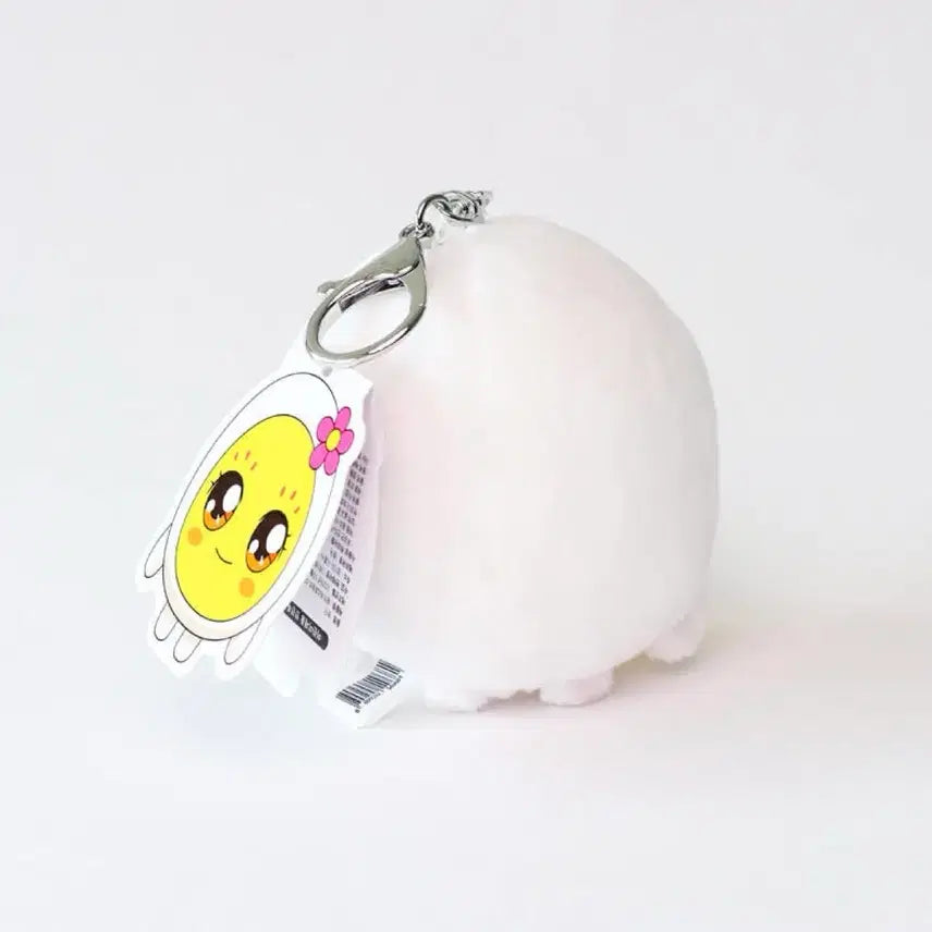 [BUNJANG] Kookyung Restaurants Egg Half-Boiled Kookyung Keyring Plush / 쿵야 레스토랑즈 반계 계란 반숙 쿵야 키링 인형