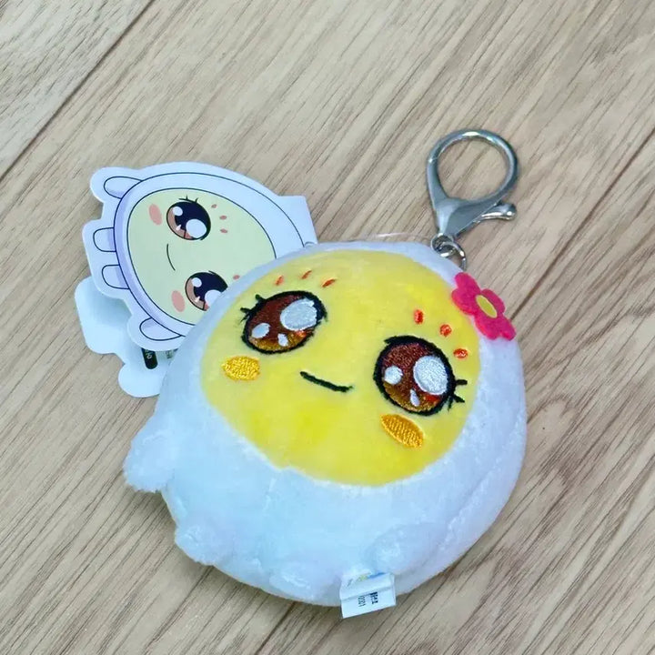 [BUNJANG] Kookyung Restaurants Egg Half-Boiled Kookyung Keyring Plush / 쿵야 레스토랑즈 반계 계란 반숙 쿵야 키링 인형