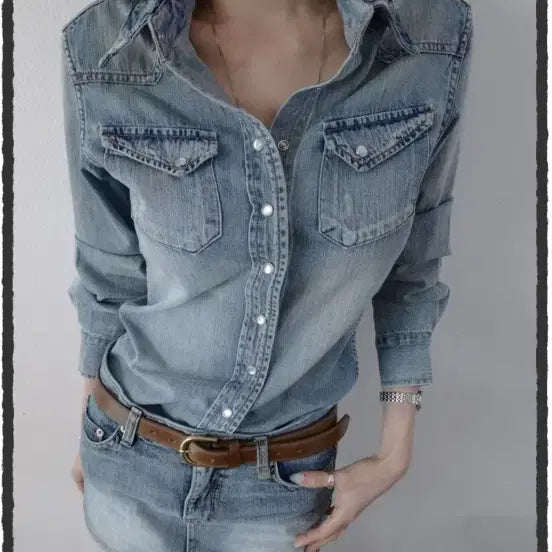 [BUNJANG] Pale Jade Hand Brush Vintage Denim Set / 페일제이드 Hand Brush Vintage Denim set