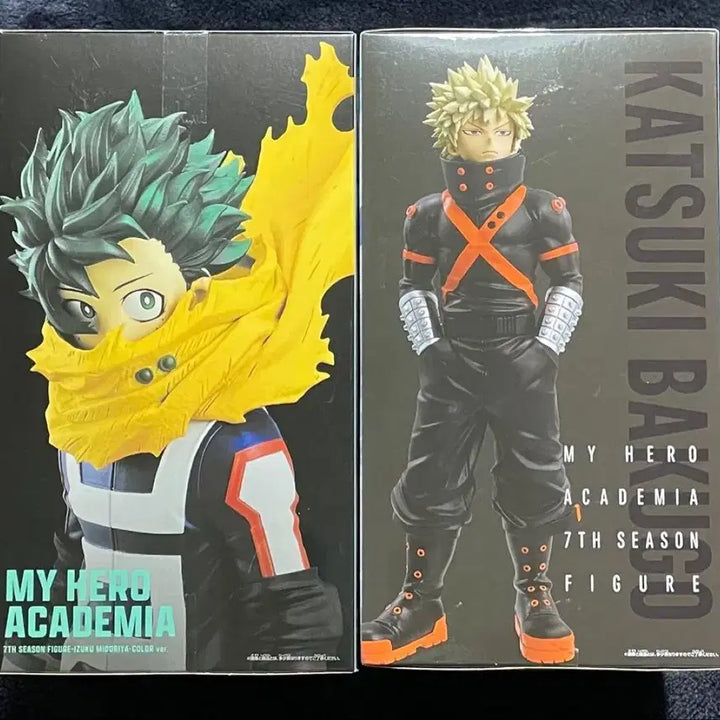 [BUNJANG] My Hero Academia Bakugo &amp; Midoriya Season 7 Figures Bundle Set / 히로아카 나히아 7기 바쿠고 7기 미도리야 일괄 미개봉