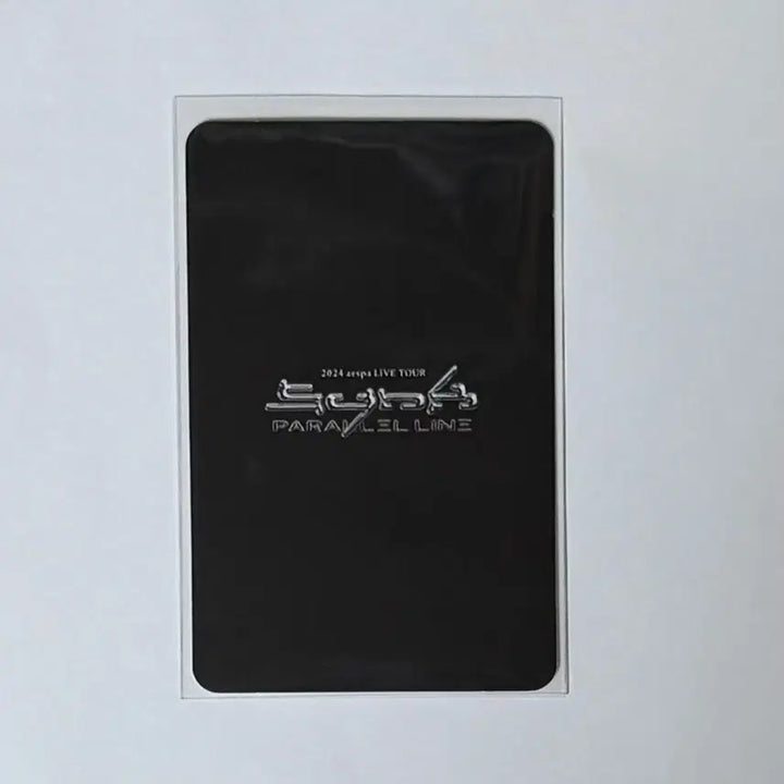 [BUNJANG] aespa Karina PARALLEL LINE Soundcheck Photocard / 에스파 카리나 PARALLEL LINE 사운드체크 포카