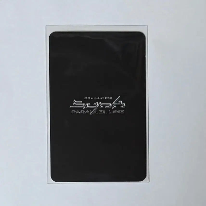 [BUNJANG] aespa Karina PARALLEL LINE Soundcheck Photocard / 에스파 카리나 PARALLEL LINE 사운드체크 포카