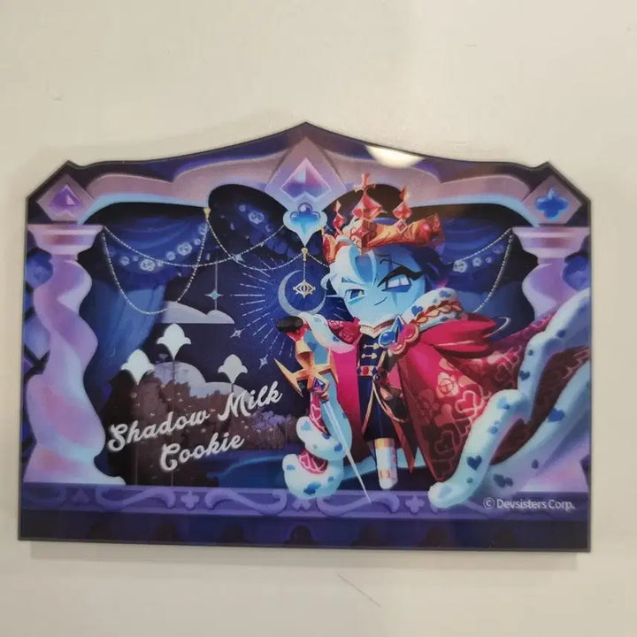 [BUNJANG] Cookie Run Shadow Milk Acrylic Layer Magnet / 쿠키런 쉐도우밀크 아크릴 레이어 마그넷