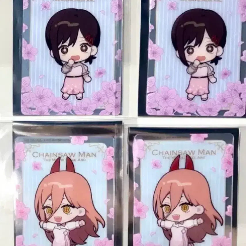 [BUNJANG] Chainsaw Man Hotel Collaboration Clear Card POB Power &amp; Kobeni / [판매] 체인소맨 호텔 콜라보 클리어 카드 특전 파워 코베니