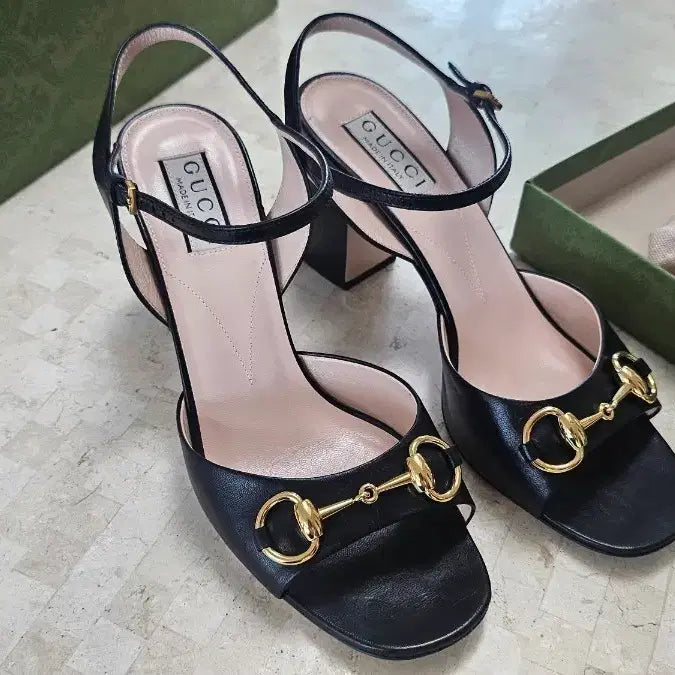 [BUNJANG] Gucci Horsebit Sandals Black Size 38 / 구찌 홀스빗 샌들 블랙 38사이즈