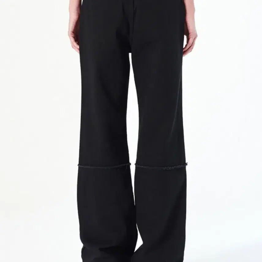 [BUNJANG] Diagonal Grunge Cut Denim Pants / 다이애그널 그런지 컷팅 데님 팬츠