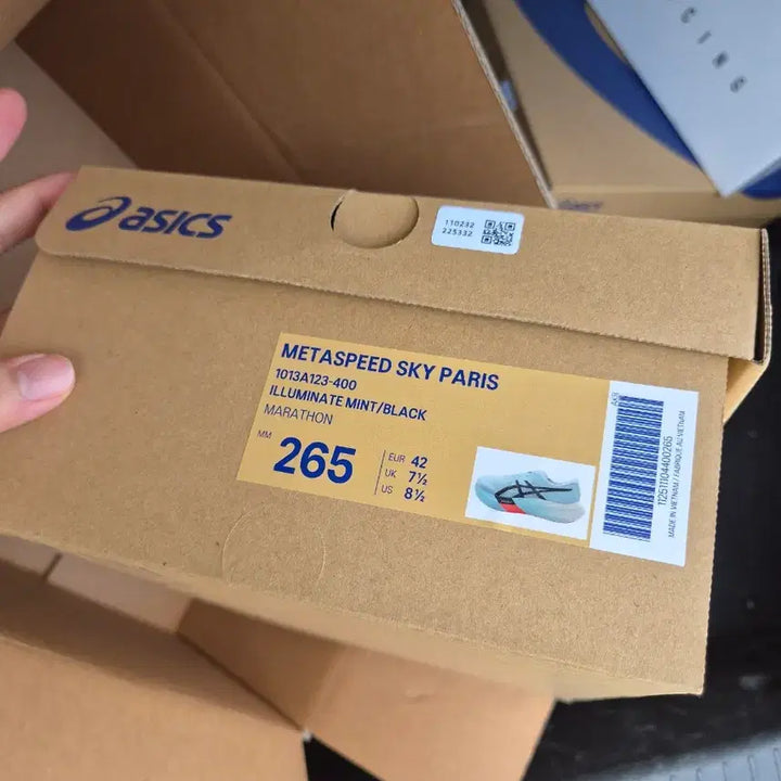 [BUNJANG] Asics Metaspeed Sky Paris Running Shoes / 새상품) 메타스피드 스카이 파리 265