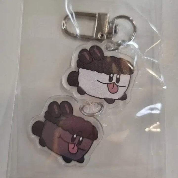 [BUNJANG] Cookie Run Cakehound Keyring / 쿠키런 비공굿 케이크들개 키링