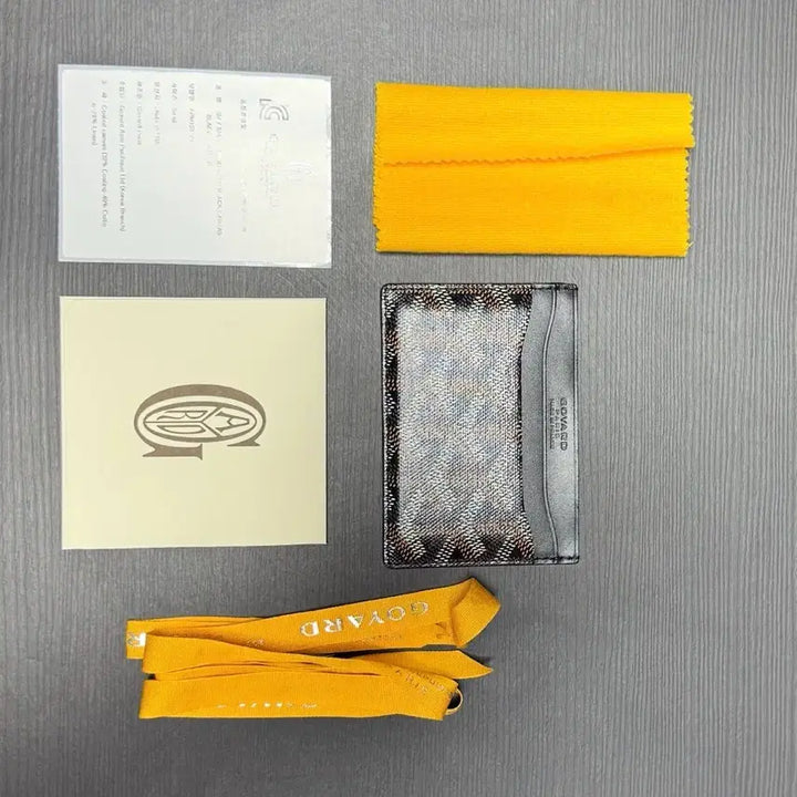 [SOLD OUT] 고야드 생쉴피스 카드지갑 블랙 [풀박스][S급]