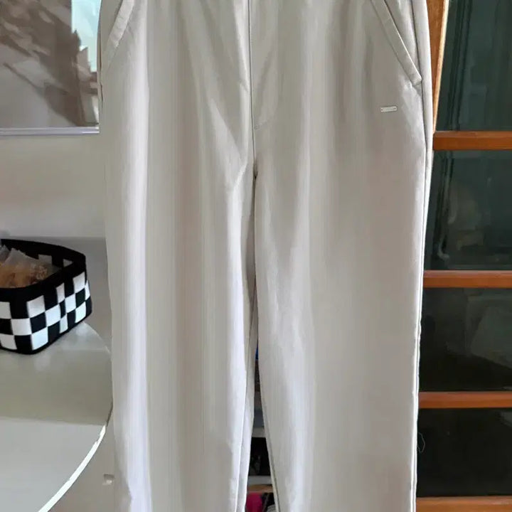 [BUNJANG] Who.A.U California Wide Pants Ivory / [후아유] 거의 새상품_ 캘리포니아 와이드 팬츠 M 아이보리
