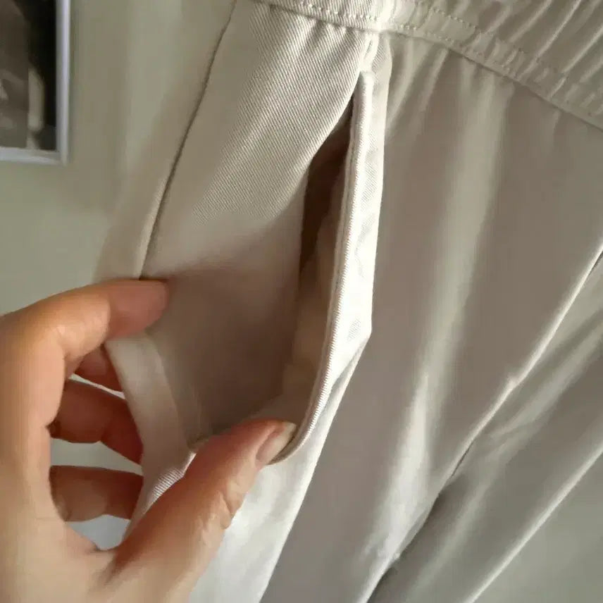 [BUNJANG] Who.A.U California Wide Pants Ivory / [후아유] 거의 새상품_ 캘리포니아 와이드 팬츠 M 아이보리