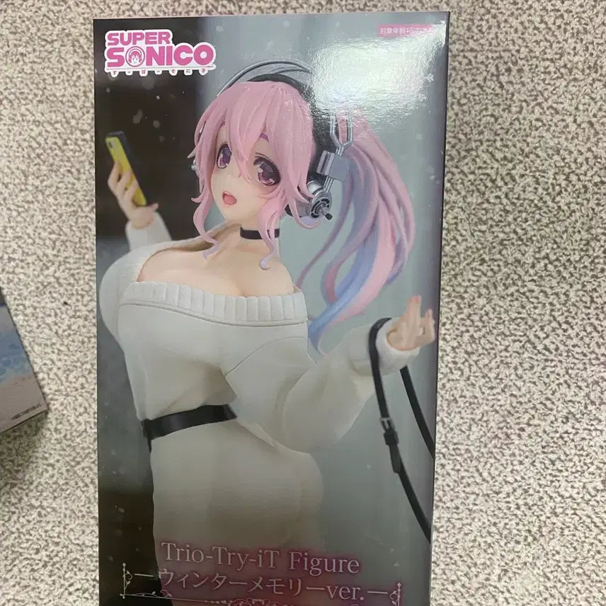 [BUNJANG] Super Sonico Trio-Try-iT Winter Memory Ver. Figure / 택포] 슈퍼 소니코 Trio-Try-iT 피규어 윈터 메모리 Ver.