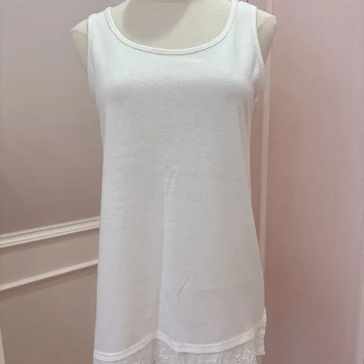 [BUNJANG] Vintage Lace Cami Top / 3번/레이스 나시 화이트/일본빈티지