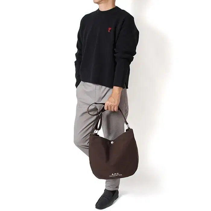 [SOLD OUT] (새상품60%할인)APC 아페쎄 정품 저널 브라운 숄더백