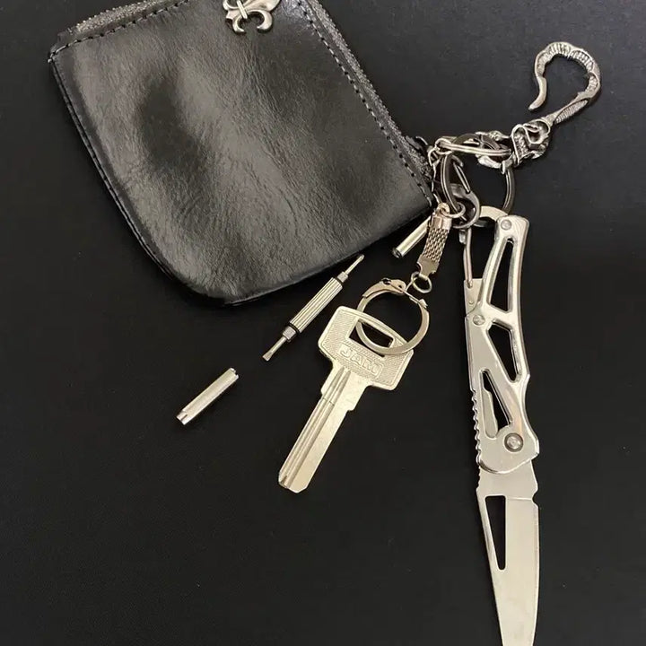 [SOLD OUT] 빈티지 카드지갑 키링