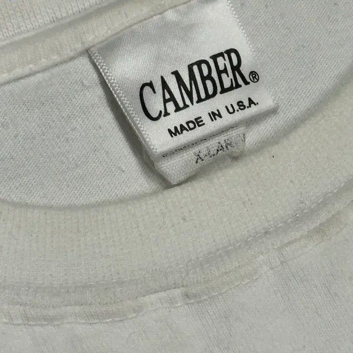 [BUNJANG] CAMBER White Short Sleeve T-Shirt Men&