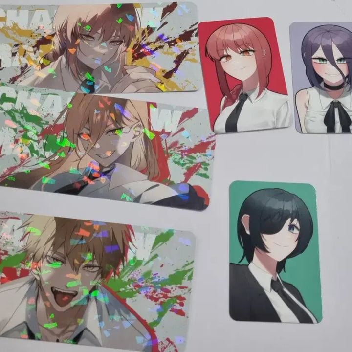 [BUNJANG] Chainsaw Man Unofficial Photocard Bundle Set / 체인소맨 비공식 포카 일괄 양도합니다