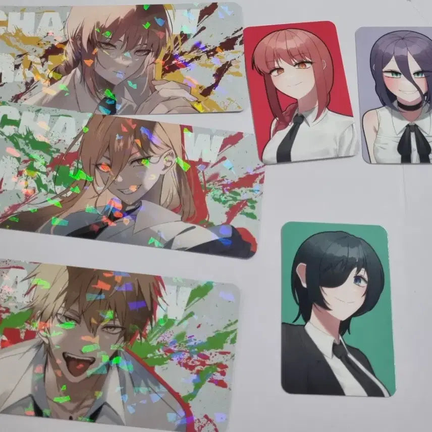 [BUNJANG] Chainsaw Man Unofficial Photocard Bundle Set / 체인소맨 비공식 포카 일괄 양도합니다