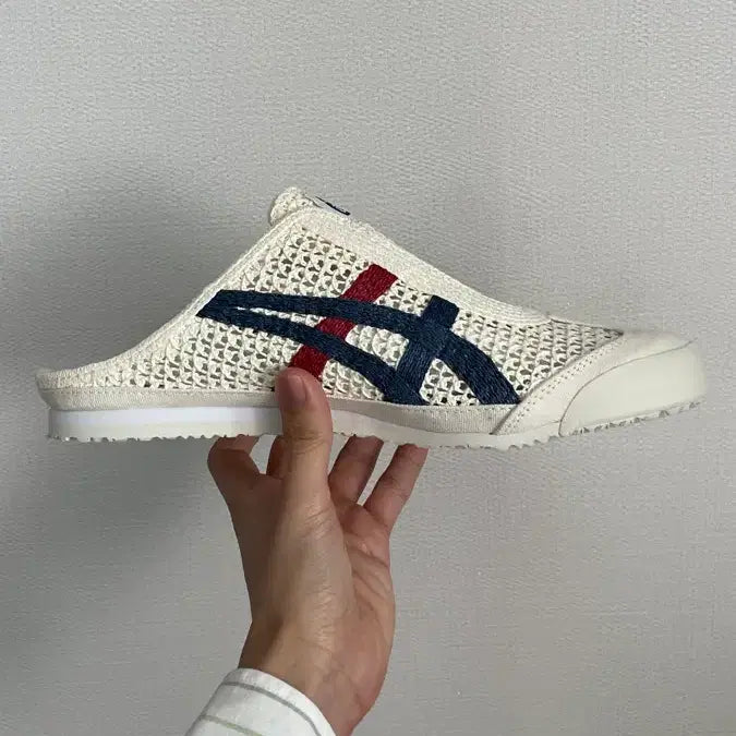 [BUNJANG] Onitsuka Tiger Mexico 66 Sabot Cream/Blue 270 / 오니츠카타이거 멕시코 66 사보 크림 블루 270 박스포함 새상품