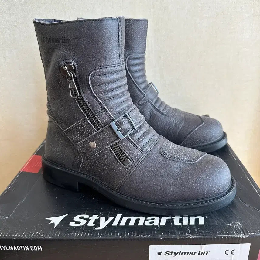 [BUNJANG] Style Martin Urban Cruise Black Motorcycle Boots Size 40 / 스타일마틴 어반 크루즈 블랙 오토바이 부츠 40사이즈