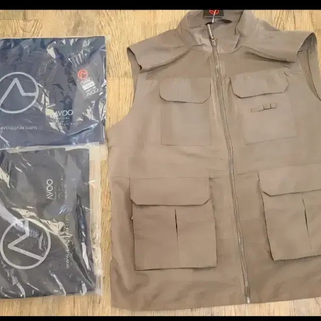 [SOLD OUT] 새옷)아웃도어 브라운 포켓 조끼 110~120